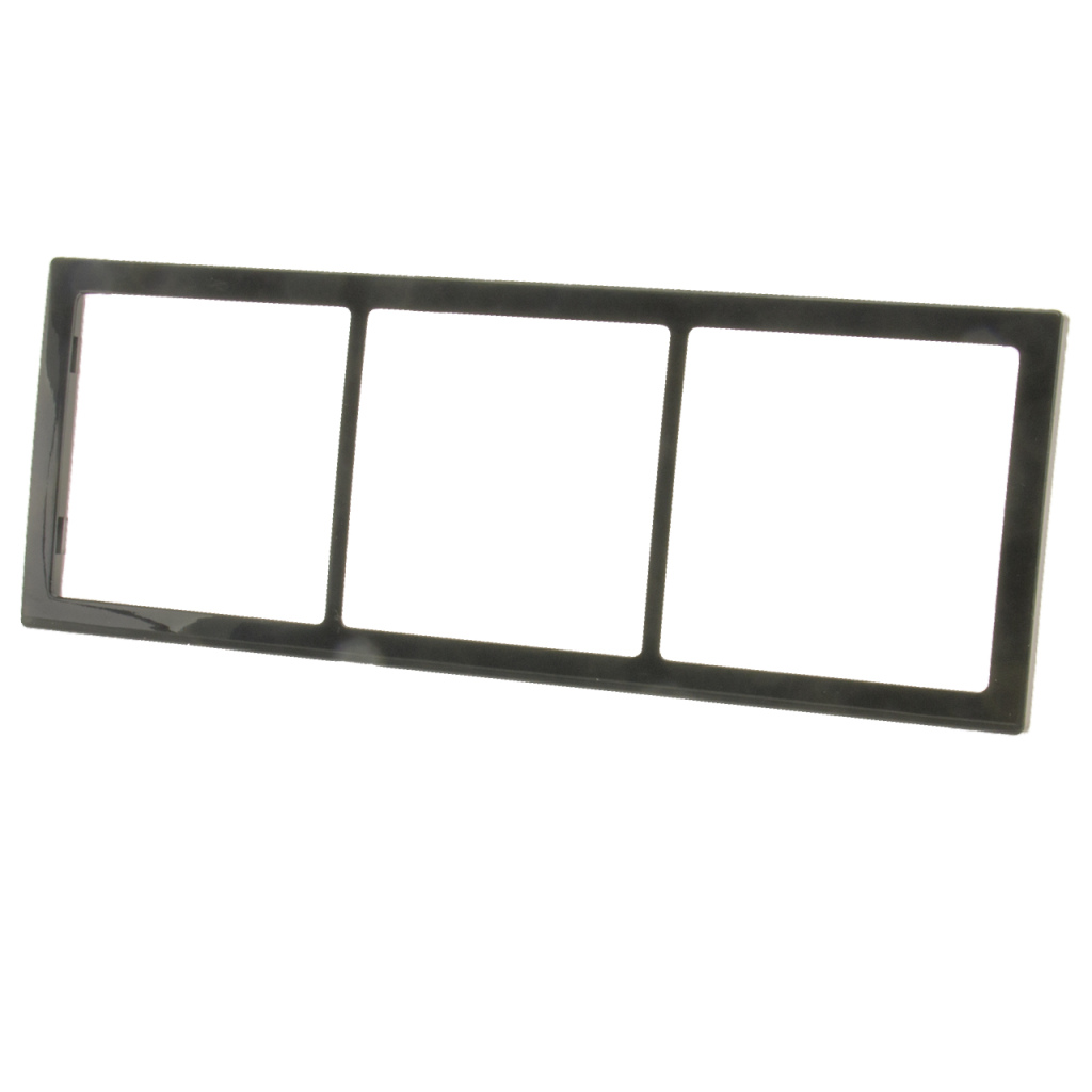 BBAtechniek - Afdekraam 3-vak lei-grijs hoogglans S20.000 (1x)