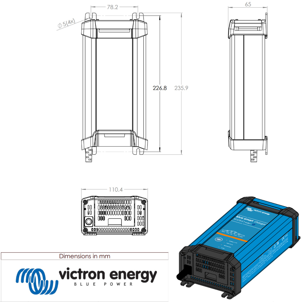BBAtechniek - Victron Blue Smart IP22 acculader 12/20 (1) (1x)