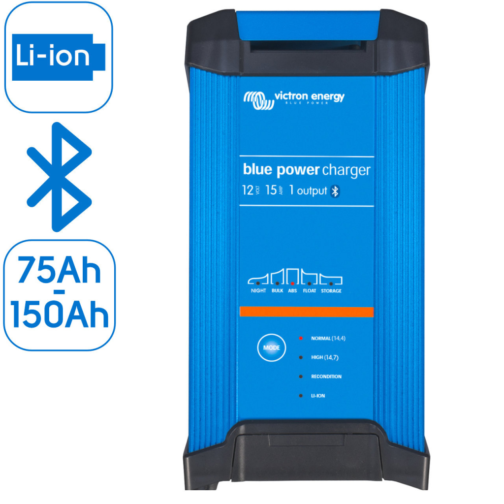 BBAtechniek - Victron Blue Smart IP22 acculader 12/15 (1x)