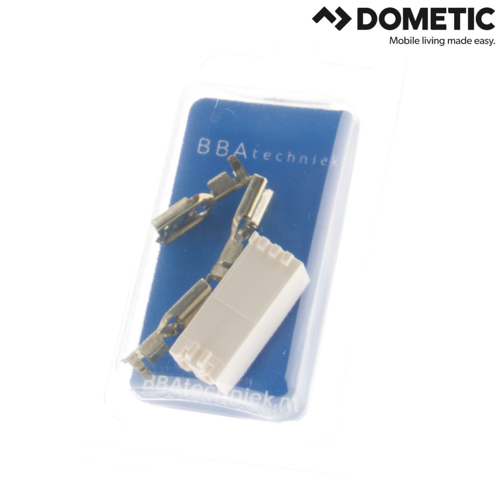 BBAtechniek - Behuizing (1x) en kabelschoen (3x) 