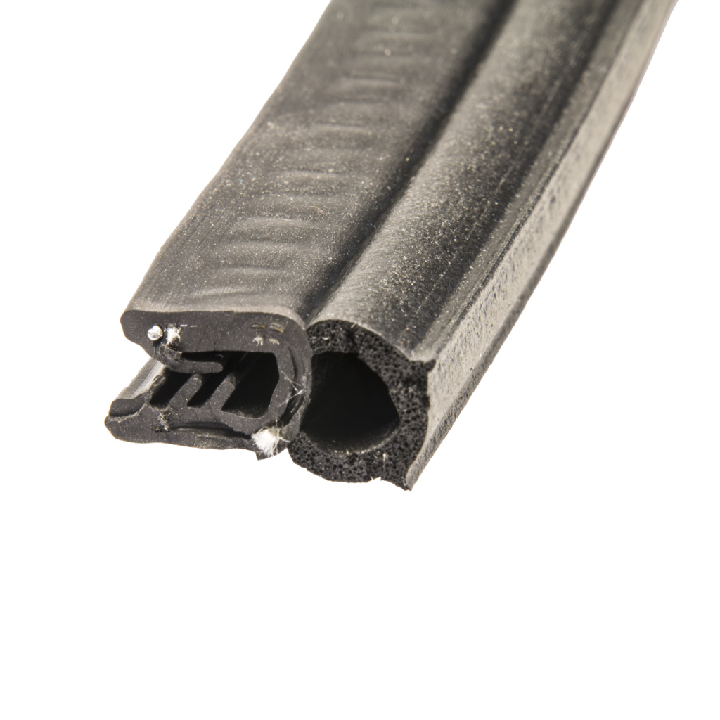 BBAtechniek - Klemprofiel met sponsrubber bovenkant 1-3mm (5m)