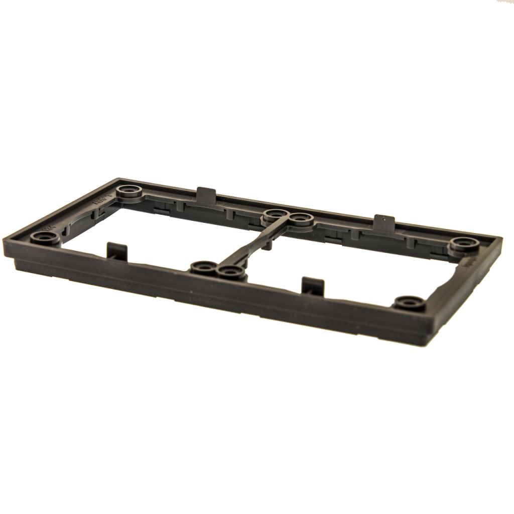 BBAtechniek - Afstandsraam 2-vak laag leigrijs S20.000 (1x)