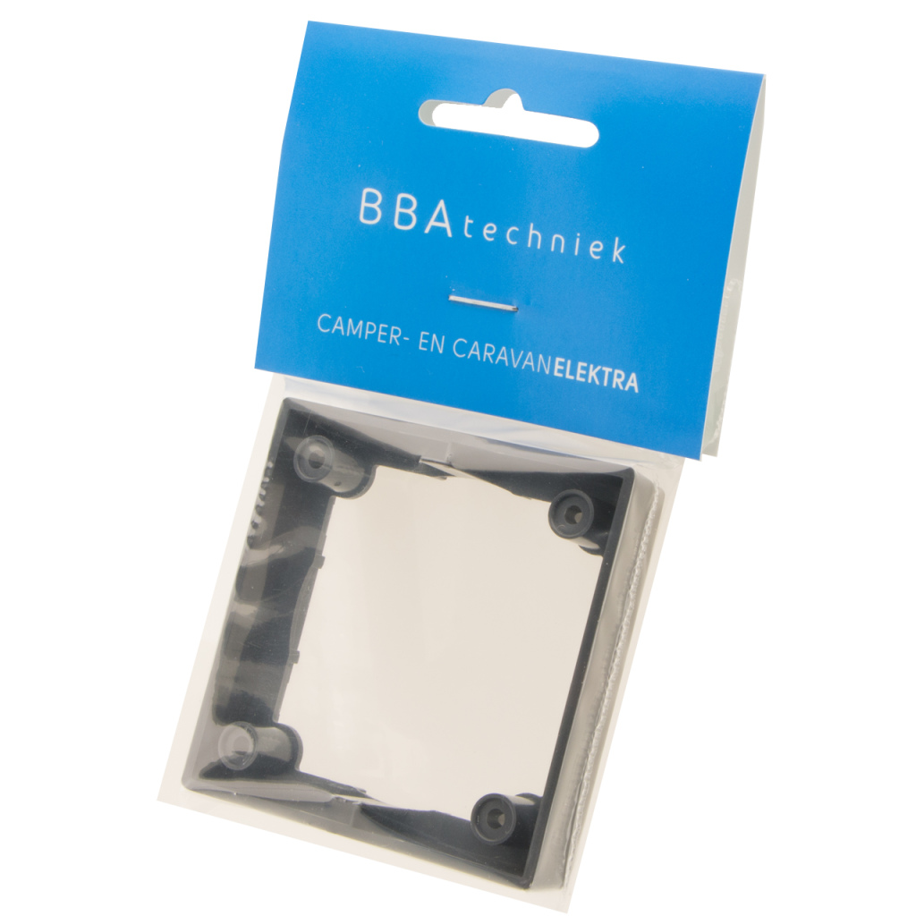 BBAtechniek - Afstandsraam 1-vak hoog leigrijs S20.000 (1x)