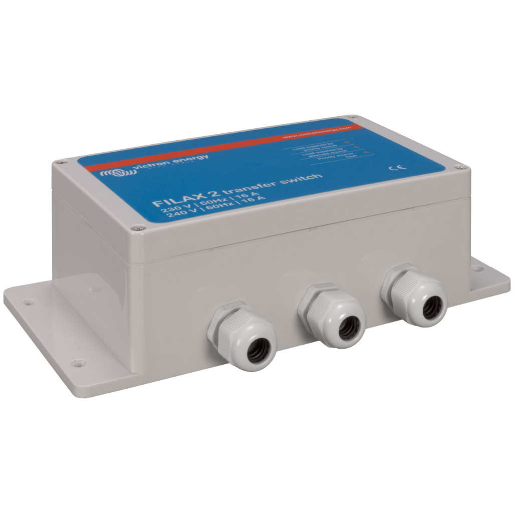 BBAtechniek - Victron Filax-2 omschakelautomaat 230V/50Hz (1x)