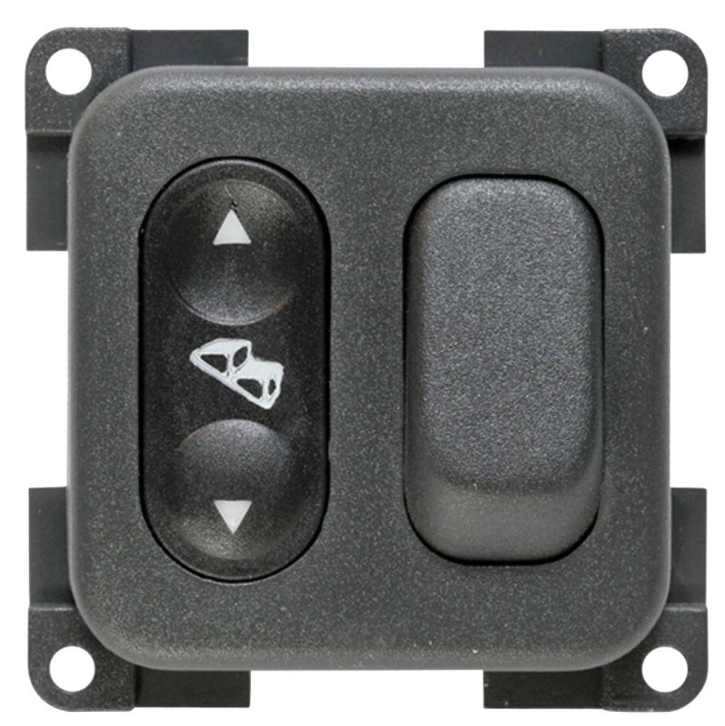 BBAtechniek - CBE schakelaar + frame grijs t.b.v. opstap (1x)