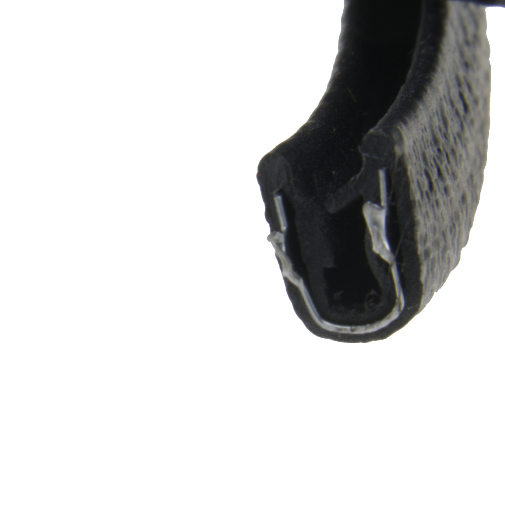 BBAtechniek - BBA klemprofiel voor plaatdikte 1-3mm zwart (1m)