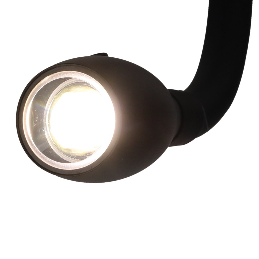 BBAtechniek - Furnaria 2.0 Flex Spot zwart 4000K 150lm (1x)