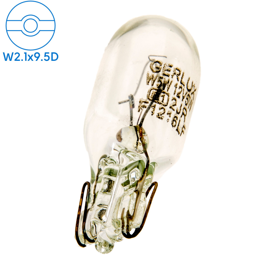 BBAtechniek - 12V 5W BS501 lamp wedge base (10x)