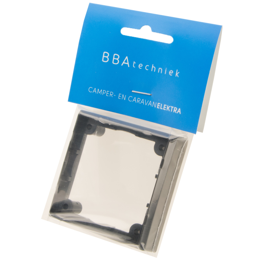 BBAtechniek - Afstandsraam 1-vak hoog zwart S20.000 (1x)