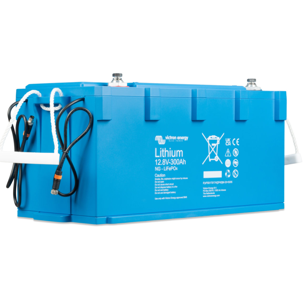 BBAtechniek - LiFePO4 accu 12.8V 300Ah NG M8 (1x)