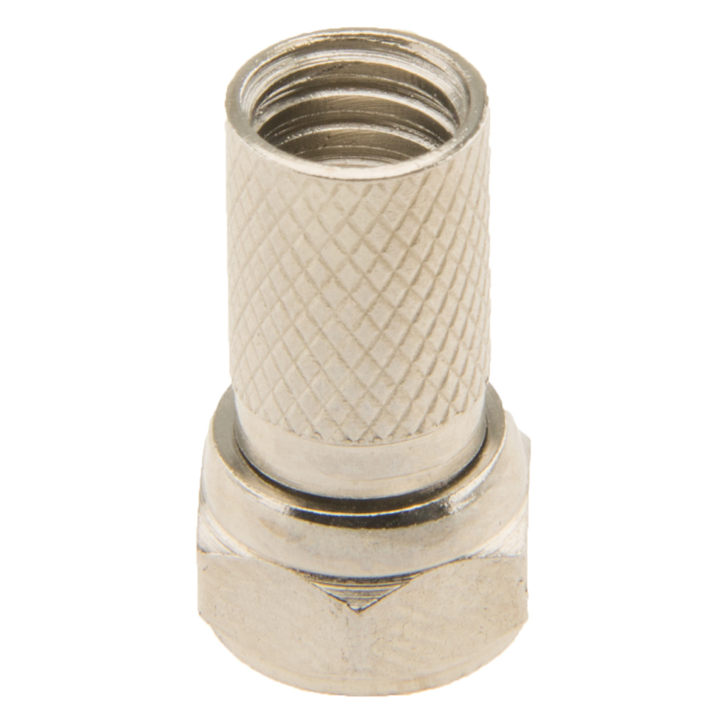 BBAtechniek - F-connector 7mm metaal (10x)