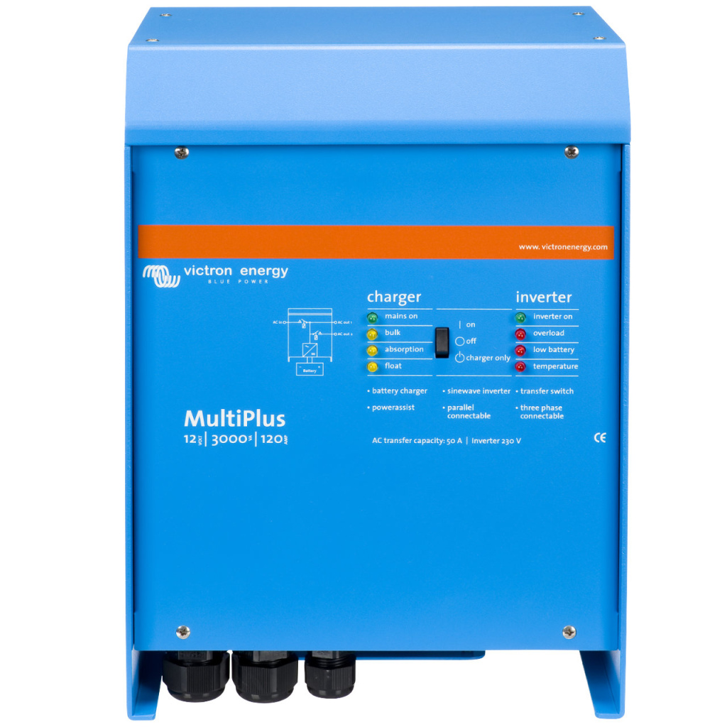 BBAtechniek - Victron MultiPlus 12/3000/120-16 230V VE.Bus (1x)