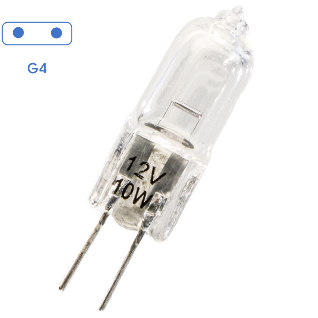 BBAtechniek - Halogeen JC 12V 10W G4 helder 2800K 130lm (1x)