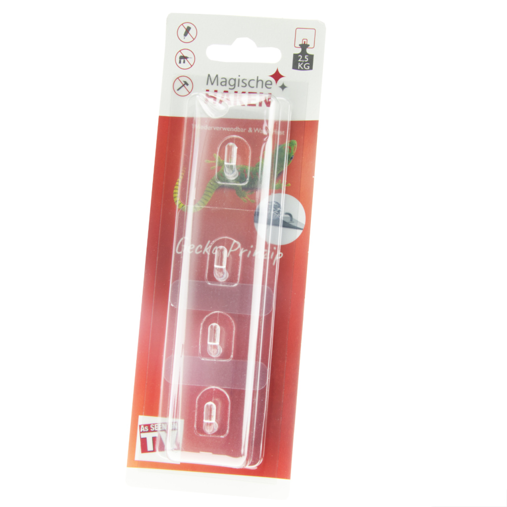 BBAtechniek - Magische haken type mini herbruikbaar (4x)
