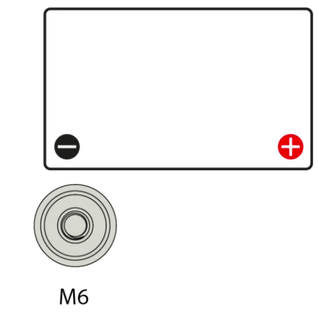 BBAtechniek - 12V 60Ah Aces Lithium accu zonder lader (1x)