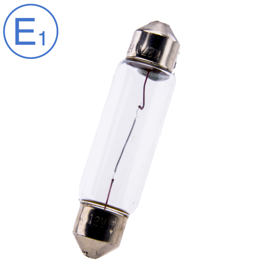 BBAtechniek - 12V 10W BS265 11x43mm buislamp(10x)