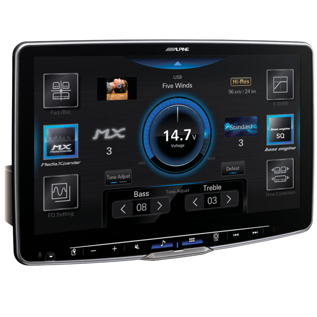 BBAtechniek - 11” iLX-F115DU Alpine Halo11 1DIN (1x)