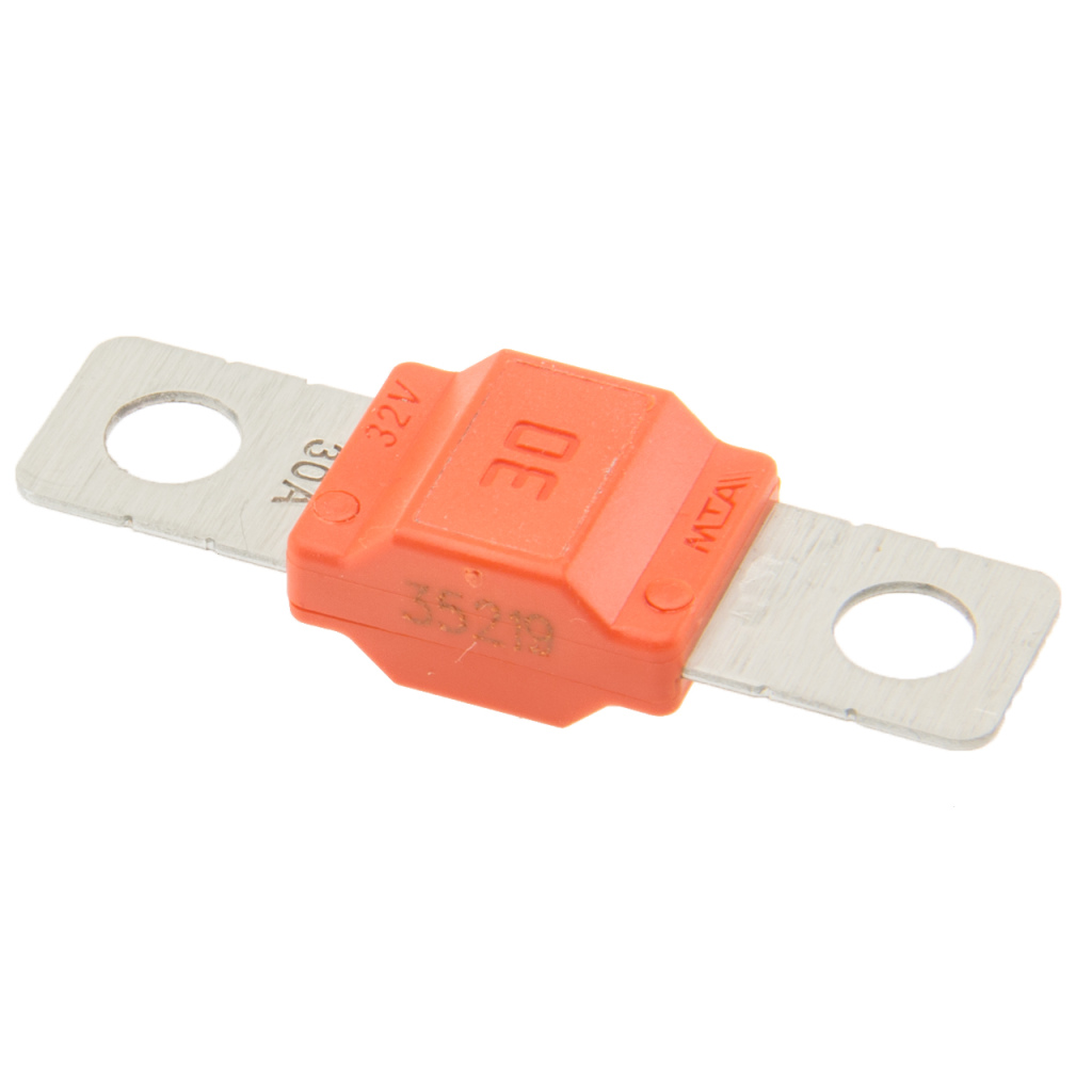 BBAtechniek - Powerzekering midi 30A oranje (5x)