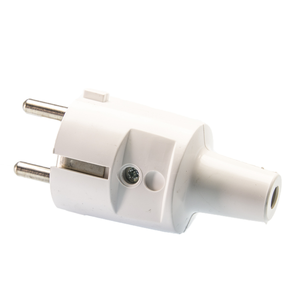 BBAtechniek - SCHUKO Stekker PVC met randaarde (10x)