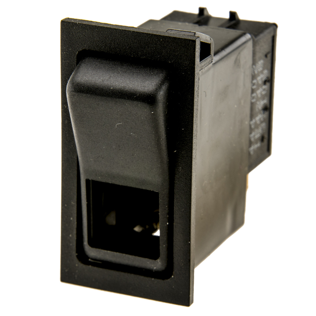 BBAtechniek - 24V 2-polig On-Off schakelaar verlicht bij aan(1x)