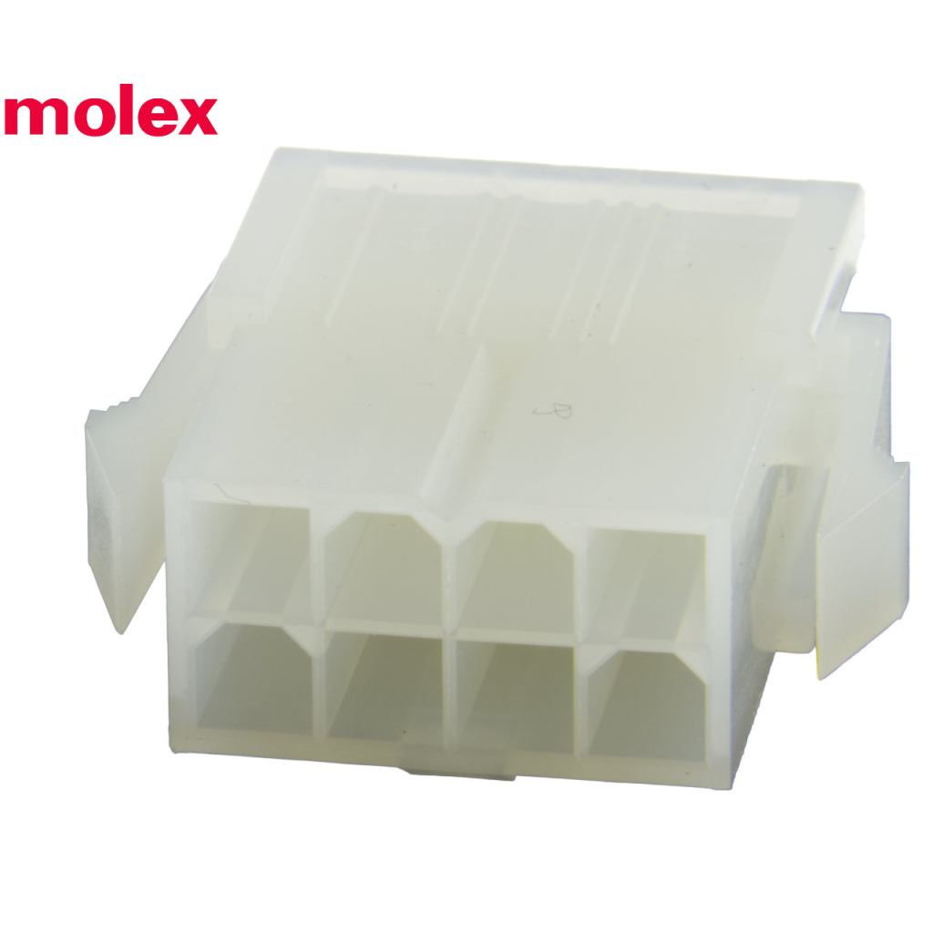 BBAtechniek - Molex mini fit  connector 8-P male 5557 (10x)