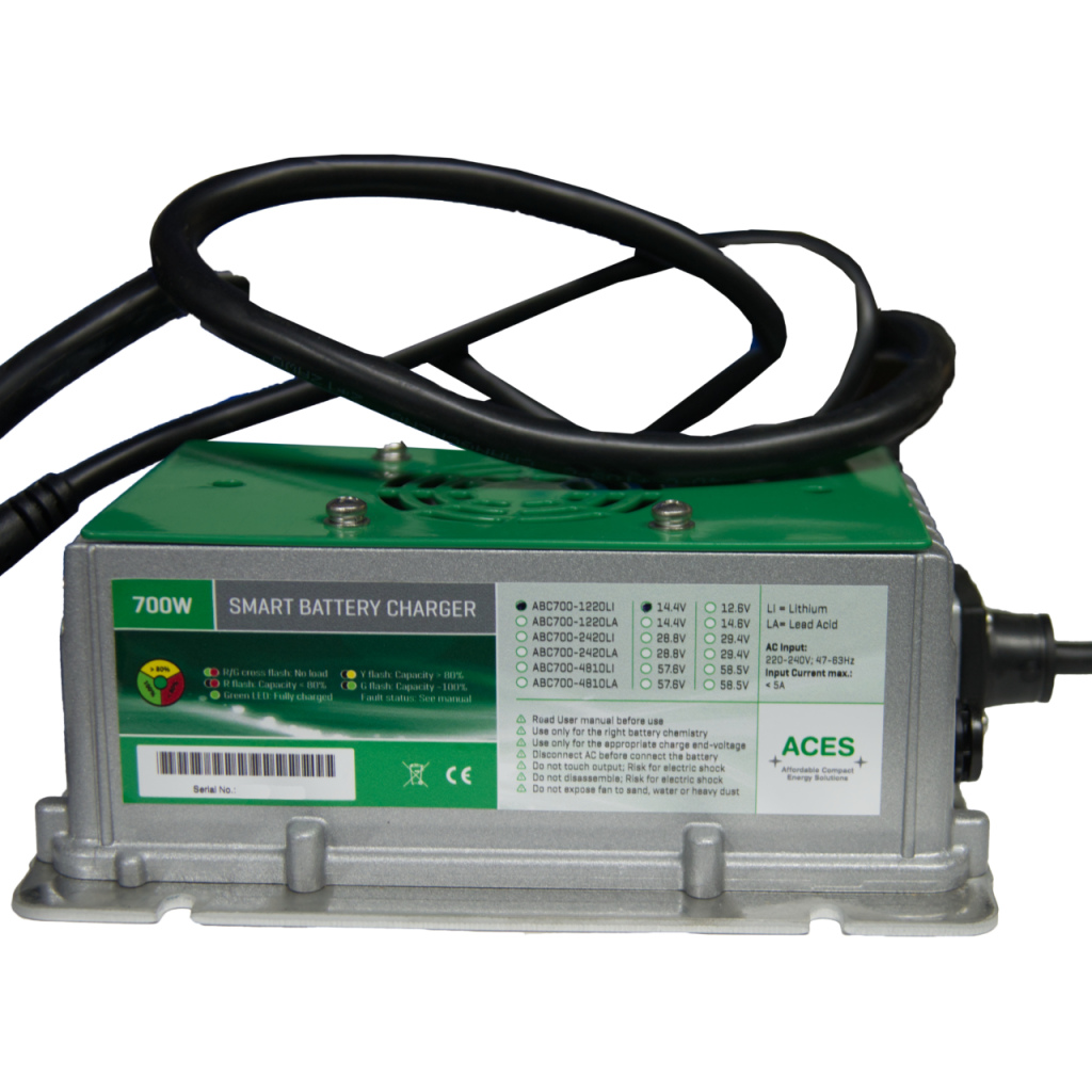 BBAtechniek - 12V 200Ah Aces Lithium accu + lader 20A (1x)
