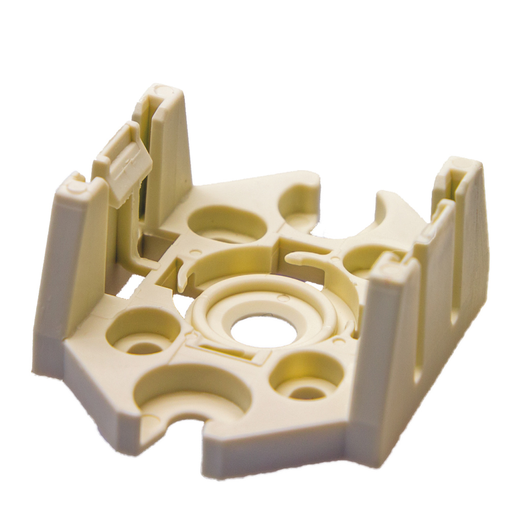 BBAtechniek - Wago Winsta Midi verdeelblok + montageplaat (1x)