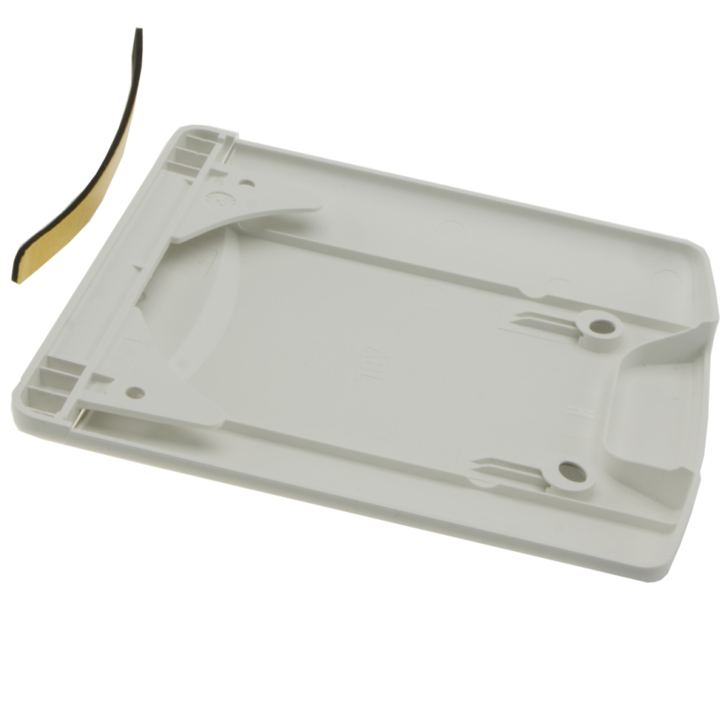 BBAtechniek - Losse klep geen icoon Reinweiss RAL 9010(1x)
