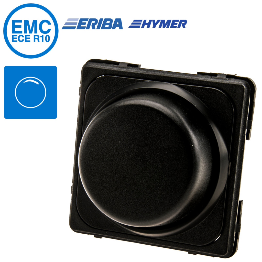 BBAtechniek - LED dimmer incl. opvulrand lei-grijs S20.000 (1x) 