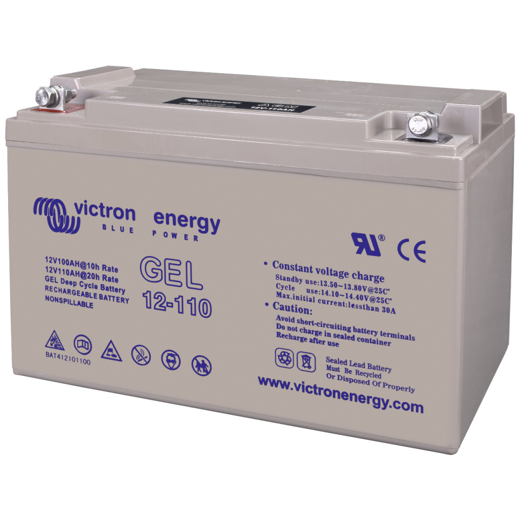 BBAtechniek - Victron Gel accu 12V 110Ah M8 (1x)