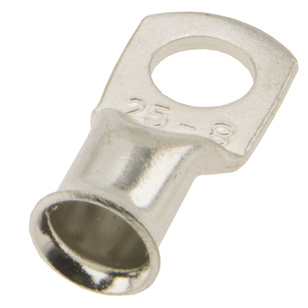 BBAtechniek - 25mm² M8 gesloten kabeloog (10x)