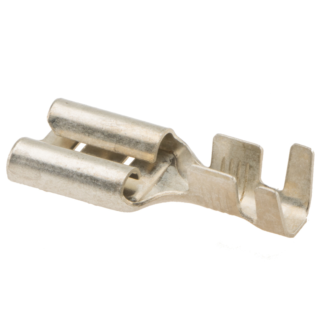 BBAtechniek - Vlakstekerhuls vertind 9.5 2.5 -6.0mm² (100x)