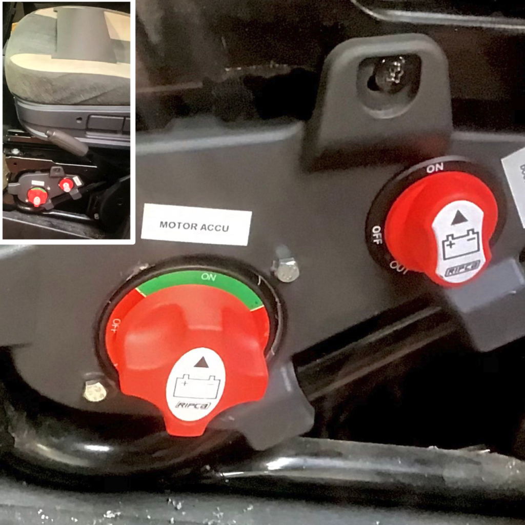 BBAtechniek - Hoofdstroom schakelaar inbouw 50V 300A on-off (1x)