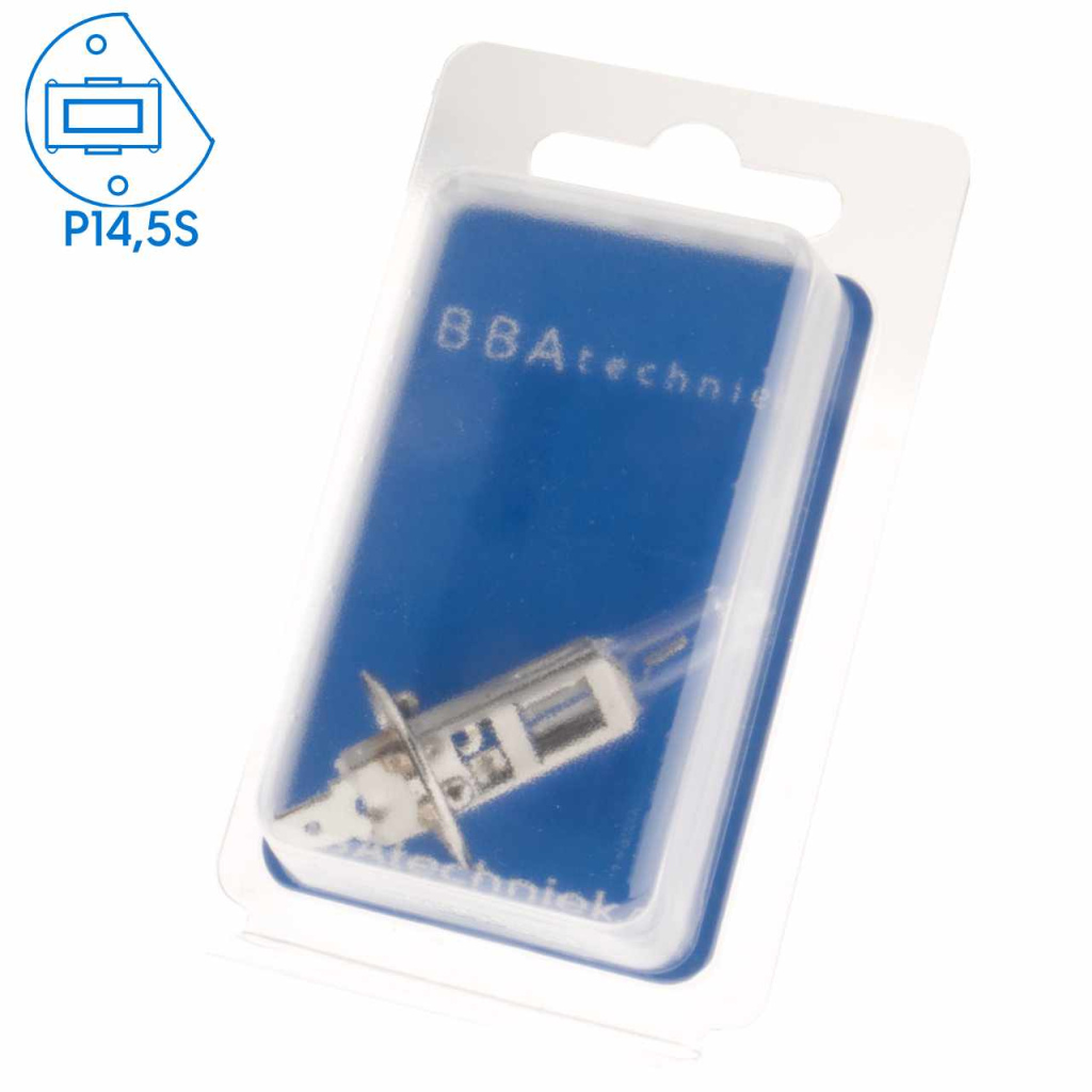 BBAtechniek - 12V 55W lamp P14.5S H1 (1x)
