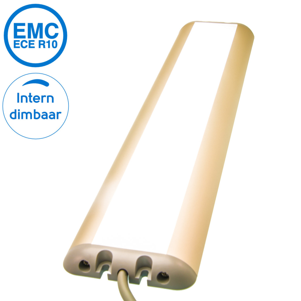 BBAtechniek - Brightline Flat Dual LED 12V/32V 900Lm (1x)