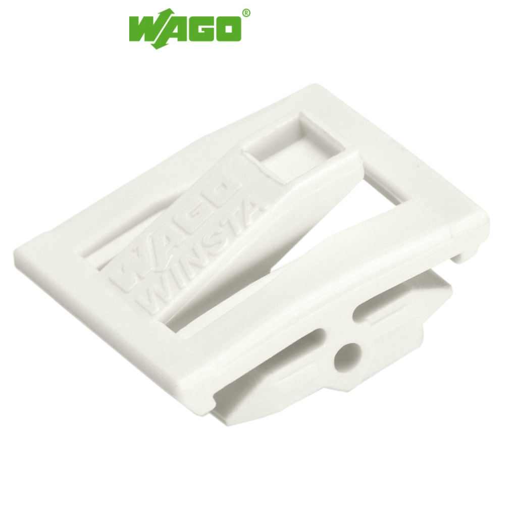 BBAtechniek - Wago vergrendelpal wit voor Winsta Midi (5x)