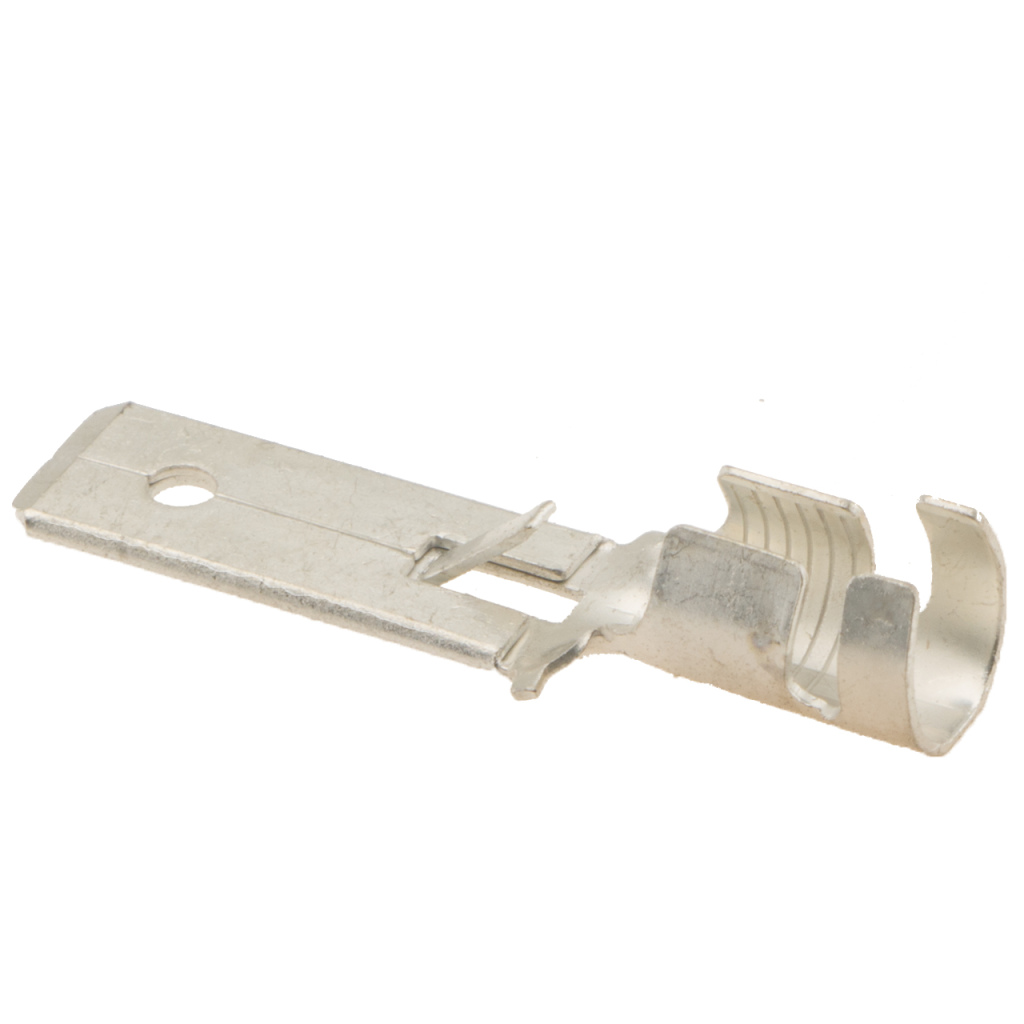 BBAtechniek - Vlaksteker vertind 6.3 2.5-6.0mm² (100x)