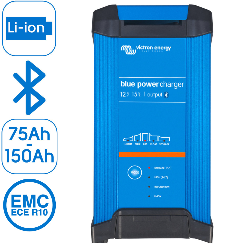 BBAtechniek - Victron Blue Smart IP22 acculader 12/15 (1x)