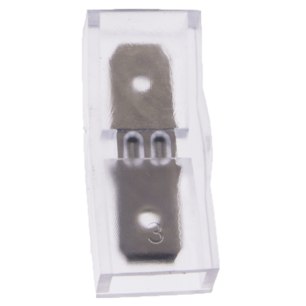 BBAtechniek - Doorverbindconnector 1-polig 6.3x0.8mm (100x)