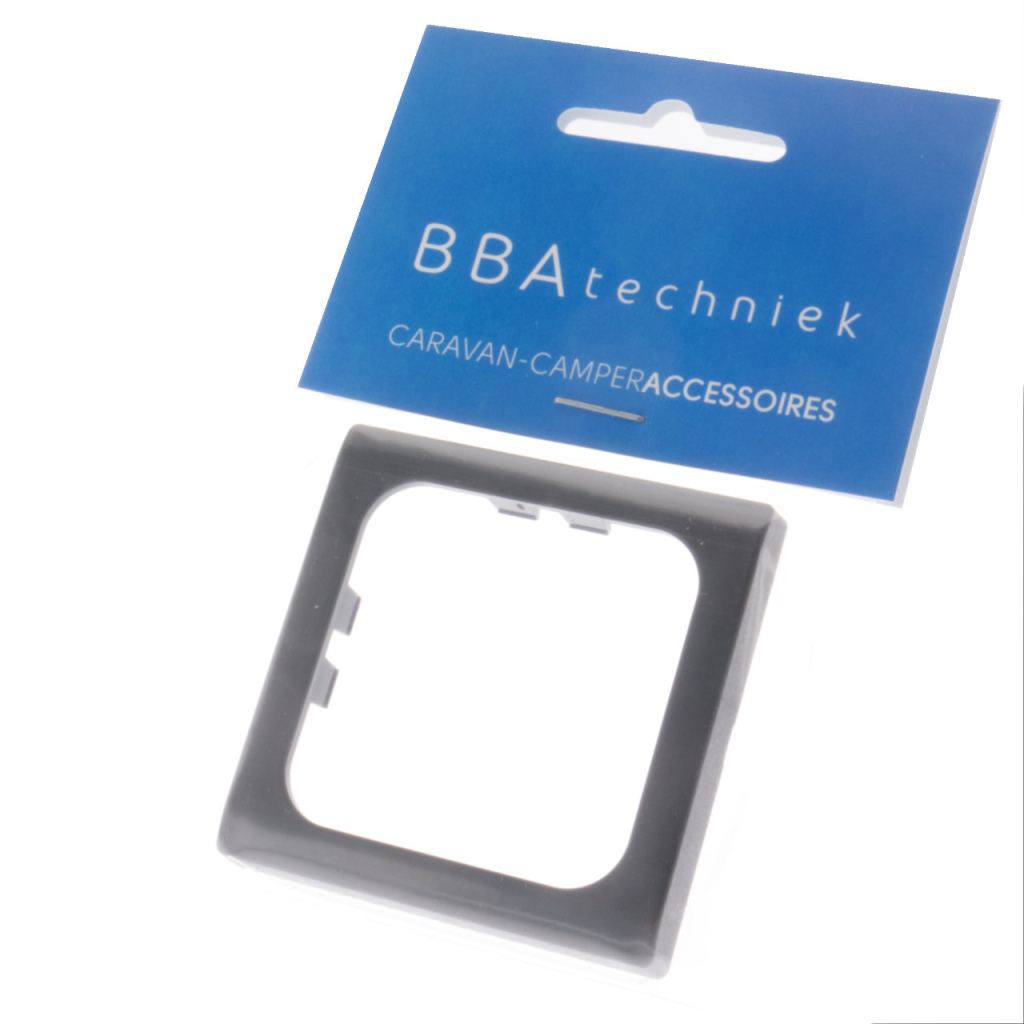 BBAtechniek - S 30.000 afdekraam 1-vak satijn zwart (1x)