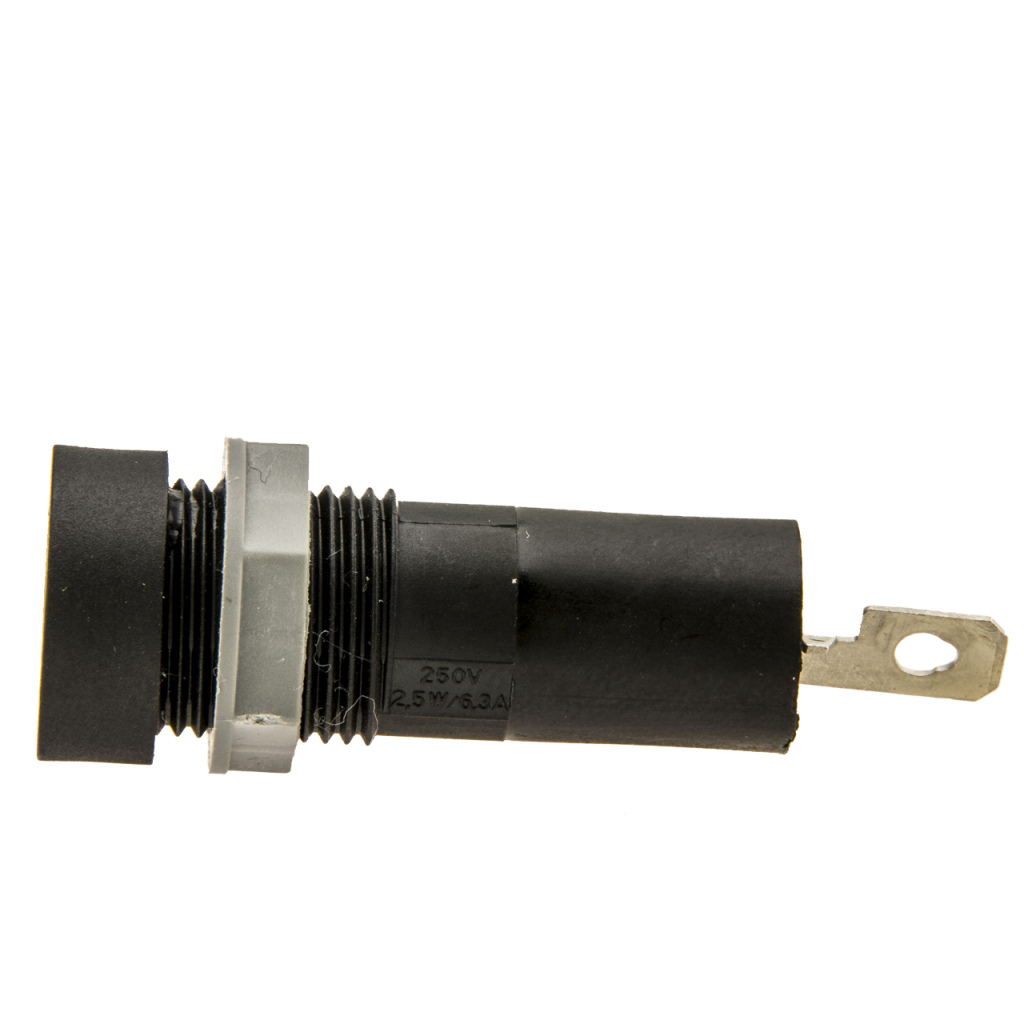 BBAtechniek - Paneel korte glaszekeringhouder 20 x 5mm (1x)