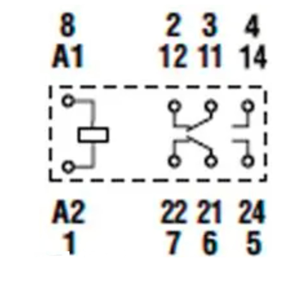BBAtechniek - Relais PCB Miniature 40Series SPDT 12VDC 10A (1x)