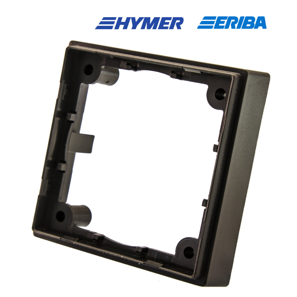 BBAtechniek - Afstandsraam 1-vak hoog leigrijs S20.000 (1x)