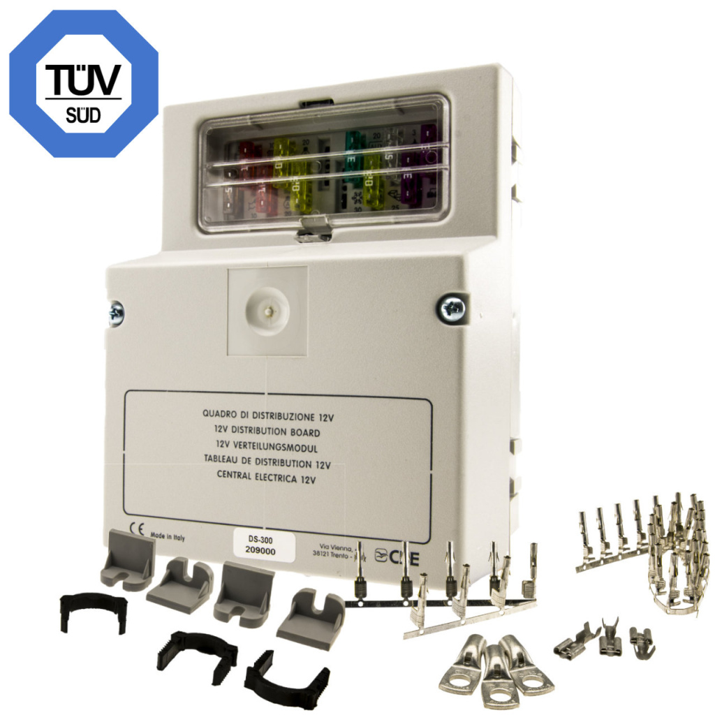 BBAtechniek - CBE DS300-ST 12V distributie box type 20900 (1x)