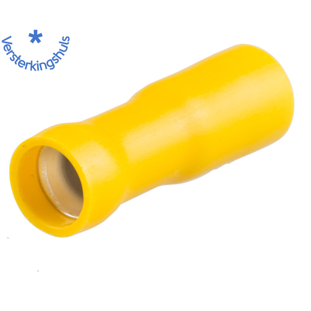 BBAtechniek - Rondstekerhuls Ø5mm* geel (100x)