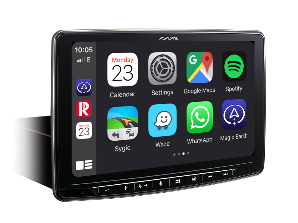 BBAtechniek - 9” INE-F904D Alpine navigatie 1DIN (1x)