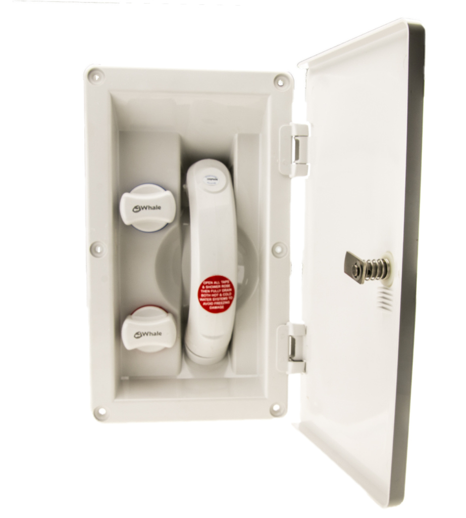 BBAtechniek - Whale Buitendouche mengkraan wit (1x)