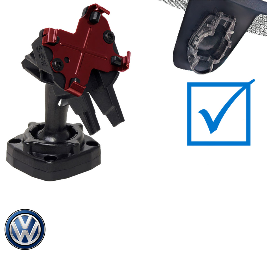 BBAtechniek - Alpine spiegelhouder KTE-DME-BCRA2 (1x)