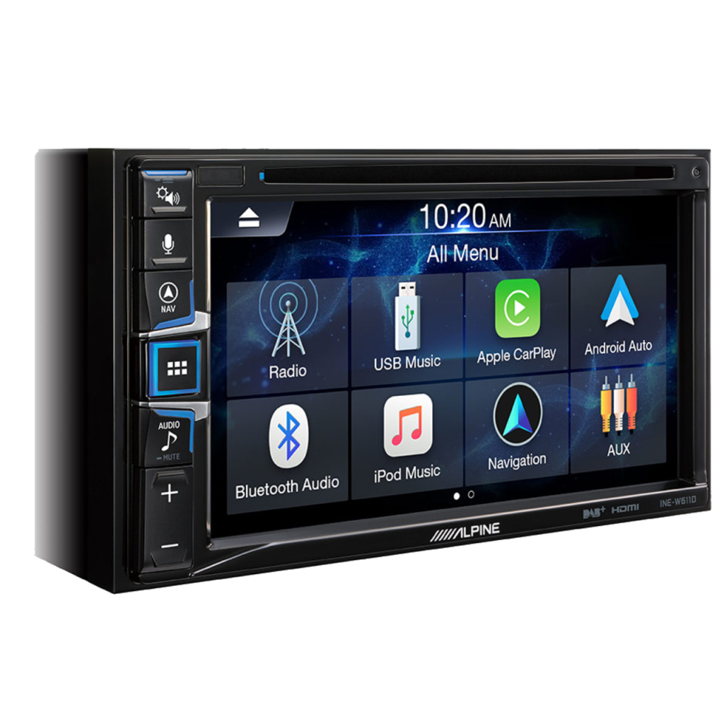 BBAtechniek - 6.5” Alpine INE-W611DC navigatie 2DIN (1x)
