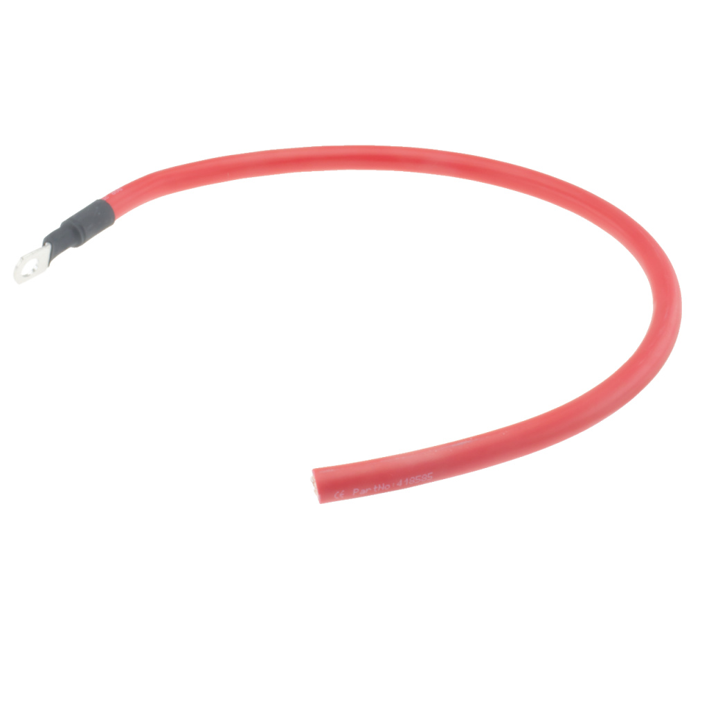 BBAtechniek - 25mm2 accu kabel flexibel rood 1x M8 (0.5m)